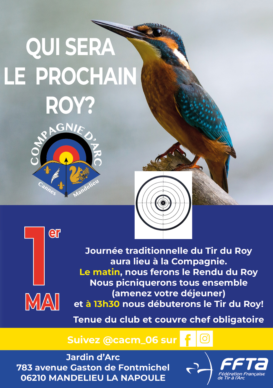 RENDU ET TIR DU ROY – Le 1er MAI 2025